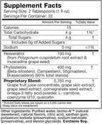 – 32 Fl. Oz. Advanced Liquid Cardiovascular & Cholesterol Support Formula – Liquid Resveratrol Supplement Promotes Healthy Aging, Heart Health & Energy Levels