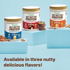 Orgain X Justin's ® Organic Vegan Nut Butter Protein Powder, Peanut Butter- 20g Plant Protein, 2g Sugar, Gluten Free, No Dairy, Soy Ingredients, or Artificial Flavors, 1.17 lb