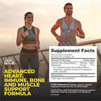 HerbaMe Vitamin D3 5000 IU + K2 with Magnesium Bisglycinate for Max Absorption | 90 Capsules | Immune Support | Promotes Heart, Bone and Muscle Health