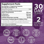 Probiotics for Women- 3 Pack(180 Capsules) - Ultimate Flora Bloom Probiotic Supplement for Women - Healthy Vaginal Odor Probiotic - Formula for pH Balance, UTI, BV & GBS Relief