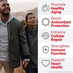 Force Factor Resveratrol Longevity & Anti-Aging, Trans-Resveratrol with Grape Seed Extract, Quercetin & Vitamin C, Anti-Aging Supplement for Cellular Health & Heart Health, Mixed Berry, 60 Soft Chews