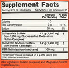 NOW Foods Glucosamine & Chondroitin with MSM, 90 Count