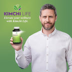 – Daily Capsules of Premium Fermented Kimchi - Vegan & Natural Nutritional Supplement - Probiotics for Gut Health & Immune Support – Enhance Energy, Focus, Skin and Hair Health