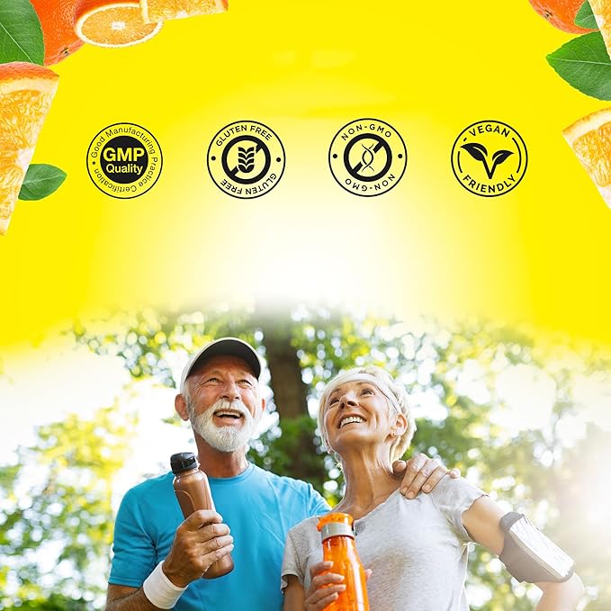 Magnesium Glycinate Chewable Gummies (600mg) for Kids & Adults Women Men - Vegan Complex with Calcium Potassium Vitamin D B6 L-Theanine Advanced Magnesium Complex - Sugar & Gluten Free - Orange Flavor