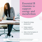 Youtheory B12B6 Gummies - Vitamin B12 & B6 - Supports Mood, Nervous System & Metabolism* - Aids Memory & Stress Management* - Sugar Free - No Dairy, Soy or Gluten - 60 Gummies (60 Servings)*