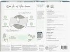 The Honest Company Hypoallergenic Multi-Use Baby Wipes for Sensitive Skin, Balance Blues, 576 Count