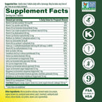 MegaFood Baby & Me 2 Prenatal Vitamin and Minerals - Vitamins for Women - with Folate (Folic Acid Natural Form), Choline, Iron, Iodine, and Vitamin C, Vitamin D and more - 120 Tabs (60 Servings)