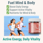 Pine Bark Extract L-Arginine L-Citrulline Beetroot Probiotic Fiber Methylated B Complex Zinc Gummies for Women Men Adults Kids w. Chicory Root Inulin 5-MTHF B6 P5P Powder Capsule Pill Supplement Alt