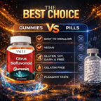 VAITE Citrus Bioflavonoid Complex Supplement 1000mg – Antioxidant Properties, Citrus-Derived Bioflavonoids, Sugar-Free Chewable Formula, Non-GMO, Gluten-Free, Soy-Free, Daily Use, 60 Gummies