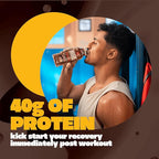 REDCON1 MRE Ready to Drink Protein Shakes Hostess™, Cupcakes - Lactose Free RTD Protein Made with Real Whole Food Protein Blends - Easy to Digest Nutritional Shake (12 Pack)