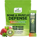 Bone & Muscle Defense Stick Pack | HMB + Leucine Amino Blend for Muscle Support | Protein Growth & Strength Formula for Women & Men | Fertility & Energy Support | Convenient On-the-Go Supplement