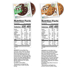 Lenny & Larry's Chocolate Lovers 4 Flavor Variety Pack, Soft Baked, 16g Plant Protein, Vegan, Non-GMO, 4 Ounce Cookie (Pack of 12)