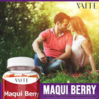 VAITE Maqui Berry Gummies 500mg – Antioxidant-Rich Vegan Supplement, Plant-Based Superfood Chewables for Daily Balance, 60 Easy to Take Servings, Non-GMO, Gluten & Soy Free, for Men & Women