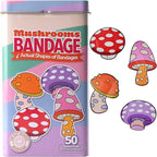 BioSwiss Bandages, Mushroom Shaped Self Adhesive Bandage Set, Latex Free, Sterile Wound Care, 50 Count