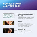DR. EMIL NUTRITION Multi Collagen Peptides Plus Biotin and Vitamin D - Biotin and Collagen Supplements for Hair Skin and Nails - Biotin Pills for Hair Growth