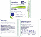 Boiron Lac Caninum 200Ck for Breast Discomfort Associated with PMS - 80 Pellets