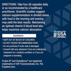 Life Extension Bone Restore Calcium Supplement, Vitamin D3, Magnesium, Boron, zinc, Manganese, Silicon, Helps Maintain Healthy Bone Density, Gluten-Free, Non-GMO, 120 Capsules