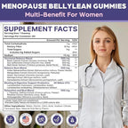 Menopause Supplements for Women, Sugar-Free, 16-in-1 Menopause Relief with Black Cohosh & Ashwagandha, 20 Billion CFU Probiotics, Hormone Harmony for Women, Night Sweats & Mood Swings, 60 Gummies