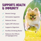 Health Extension Stress Relief Supplement for Dogs, 4oz - Appetite & Energy Boost, Prevents Hypoglycemia, Enriched with Vitamin B