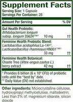 Align Probiotic, Womens Dual Action, Vaginal Probiotics for Women, Womens Probiotic for Vaginal Health Support, with Probiotics for Digestive Health, 28 Probiotic Capsules