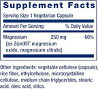 Life Extension Extend-Release Magnesium,prolonged Heart & Bone Health Support,Cardiovascular & Blood Pressure Health Support,bioavailable Formula,Gluten-Free,Non-GMO,Vegetarian,60 Capsules,(Pack of 2)