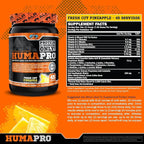 HumaPro Essential Amino Acid Formula | EAA Protein Supplement | Supports Muscle Recovery & Performance | Vegan, Gluten Free | | 45 Servings (Fresh Cut Pineapple)
