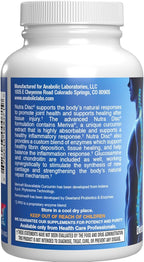 Nutra Disc & Joint Support Supplement - Clinically Formulated Restorative Cartilage Ligament and Tendon Supplement with Patented Meriva Curcumin & Glucosamine and Chondroitin for Adults - 45 Servings