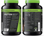 Muscle Pharm Combat Protein Powder, Chocolate Milk Flavor, Fuels Muscles for Productive Workouts, 5 Protein Sources Including Whey Protein Isolate & Egg Albumin, Gluten Free, 2 lb, 24 Servings