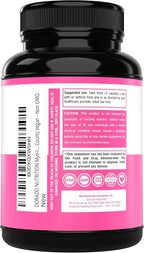Myo-Inositol & D-Chiro Inositol Supplement For Women (90 Capsules, 40:1 Ratio Myo Inositol) Hormone Balance for Women - 10 in 1 Formula - Third Party Tested, Vegan Safe & USA Made - (90 Count)
