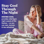 Staying Cool Menopause Supplements for Women – Hormonal Hot Flash Relief, Weight Support, & Night Sweats – Vitex Chaste Tree & Black Cohosh – 60 Vegetarian Soft Capsules