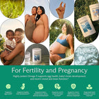Needed. Prenatal Omega-3 - High Potency Dose of Sustainably Sourced Fish Oil, 1000mg DHA, 1000mg EPA, Encased in a Gelatin-Free, Plant-Based Softgel Shell