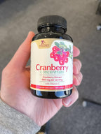 Cranberry Extract Pills Supplement - 500mg Per Serving Cranberry Extract with Vitamin C - Urinary Tract Health Support, Sugar Free Formula, Fruit Powder Extract - Bottled in USA - 60 Capsules
