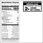 Atkins Creamy Chocolate Coconut Protein Shake,15g Protein,2g Net Carbs,1g Sugar,Keto Friendly,(Pack of 24)
