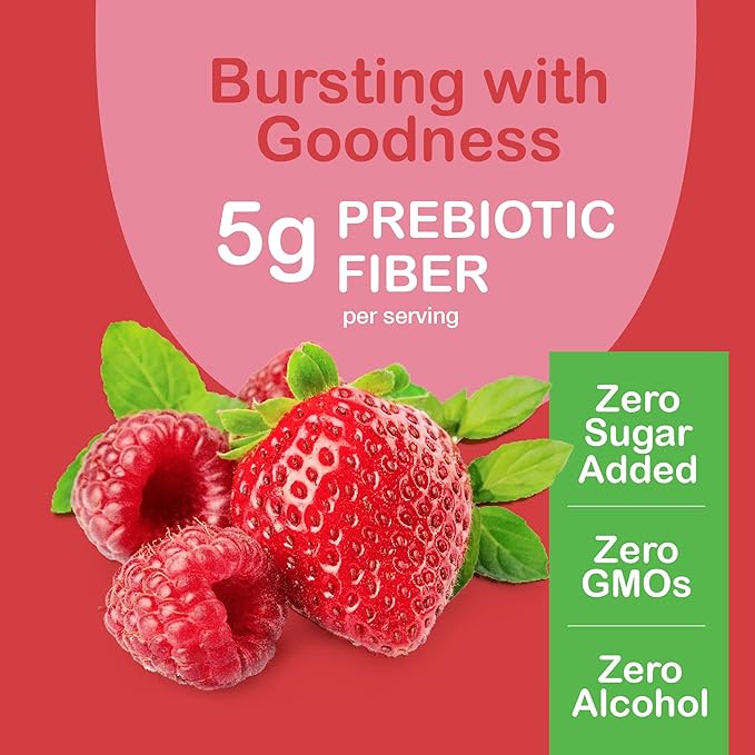 YUM-V'S - Prebiotic Fiber Gummies for Adults & Kids - 5g Digestive Aid Gummy Fiber Supplement - Keto Friendly Prebiotic Daily Fiber Supplement for Women & Men