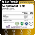 ad hoc 1100mg Gold Shilajit Gummies with Magnesium, Lions Mane, Rhodiola, Grape Seed - Himalayan Shilajit for Men Women, 85+ Trace Minerals & Fulvic Acid, Pure Shilajit for Energy Immune Support,60 Ct