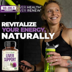 Vimerson Health Liver Cleanse Detox & Repair - Milk Thistle Supplement with Silymarin, Dandelion Root, Artichoke & Zinc for Liver Support, Digestion, Energy with Milk Thistle Extract, 60 Tablets