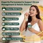 Cortisol Supplements for Women & Men, Cortisol Reducer with Magnesium, Ashwagandha & L-Theanine, Cortisol Manager for Sleep Support & Stress Relief, Cortisol Detox, Lower and Control 90 Capsules