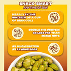 Where You Bean Edamame Beans Snack (Thai Lime Chili) - Crunchy and Dry Roasted Edamame Beans - High Protein Snacks, Keto and Vegan Healthy Snacks for Adults & Low Carb Asian Snack 0.9 oz (Pack of 8)