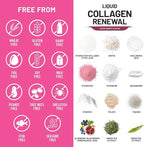 NatureWise Hydrolyzed Liquid Collagen for Women & Men 4000mg - Multi Collagen Peptides + Biotin + Vitamin C + Vitamin B Complex & Hyaluronic Acid - Mixed Berry - 15.22 fl oz[45 Day Supply]