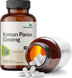Futurebiotics Korean Panax Ginseng Energy, Memory & Brain Health Support, Non-GMO, 120 Capsules