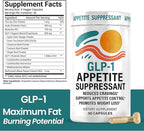 T-MODE GLP-1 Supplement & Weight Loss - Detox +Probiotics for Women & Men - Berberine, Apple Cider Vinegar, Fat Burner Day & Night + Appetite Suppressant