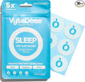Natural Melatonin-Free Herbal Sleep Patches for Adults - No Added Hormones - 8-Hour Time-Release Formula - Ashwagandha, Magnesium, Passionflower, Valerian Root, Lemon Balm & Chamomile