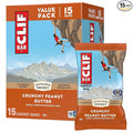 CLIF BAR - Energy Protein Bars - Crunchy Peanut Butter - Made with Organic Oats - Energy Bars - Non-GMO - (15 Pack)