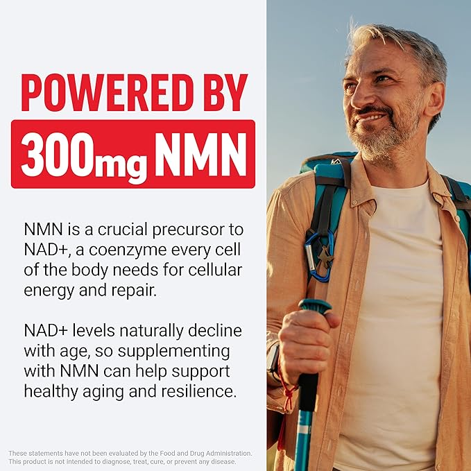 Force Factor NMN Longevity & Anti-Aging, Nicotinamide Mononucleotide, NAD+, Support Cellular Health, Cellular Repair, Energy Metabolism, Strawberry, 60 Soft Chews