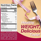 ProtiDIET Bacon Cheese Omelette Mix – Low-Sugar, No Trans Fat, High Protein Snack for 7 Adults – Nutritious Meal Replacement - Quick and Easy to Prepare - 7 Pouches Per Box