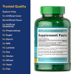 Puritan's Pride Green Tea Standardized Extract 315mg, Dietary Herbal Supplement for Antioxidant Health Support, EGCG, 3 Month Supply, 200 Rapid Release Capsules