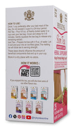 Hyleys Slim Tea Raspberry Flavor - Weight Loss Herbal Supplement Cleanse and Detox - 25 Tea Bags (6 Pack)