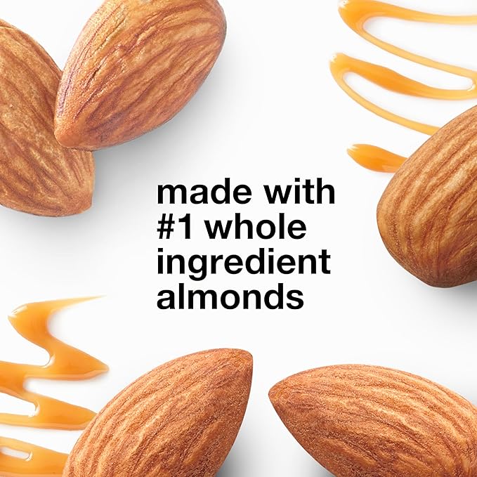 Kind Zero Added Sugar Healthy Snacks Bars, Caramel Almond & Sea Salt, Gluten Free, High Fiber, Keto Snacks, 5g Protein, 5 Count