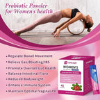 OMOGS Women's Probiotic,120-Billion-CFUs, 18 Strains, with 3 Prebiotics and Cranberry Extract, Help for Immune Booster, Digestive Health, Gut Health and Vaginal Health