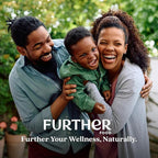 Further Food Chocolate Marine Collagen Peptides Powder with Reishi Mushroom, Wild-Caught Sustainably Sourced Fish, Hydrolyzed Type 1, 2 & 3, 7.41 Oz
